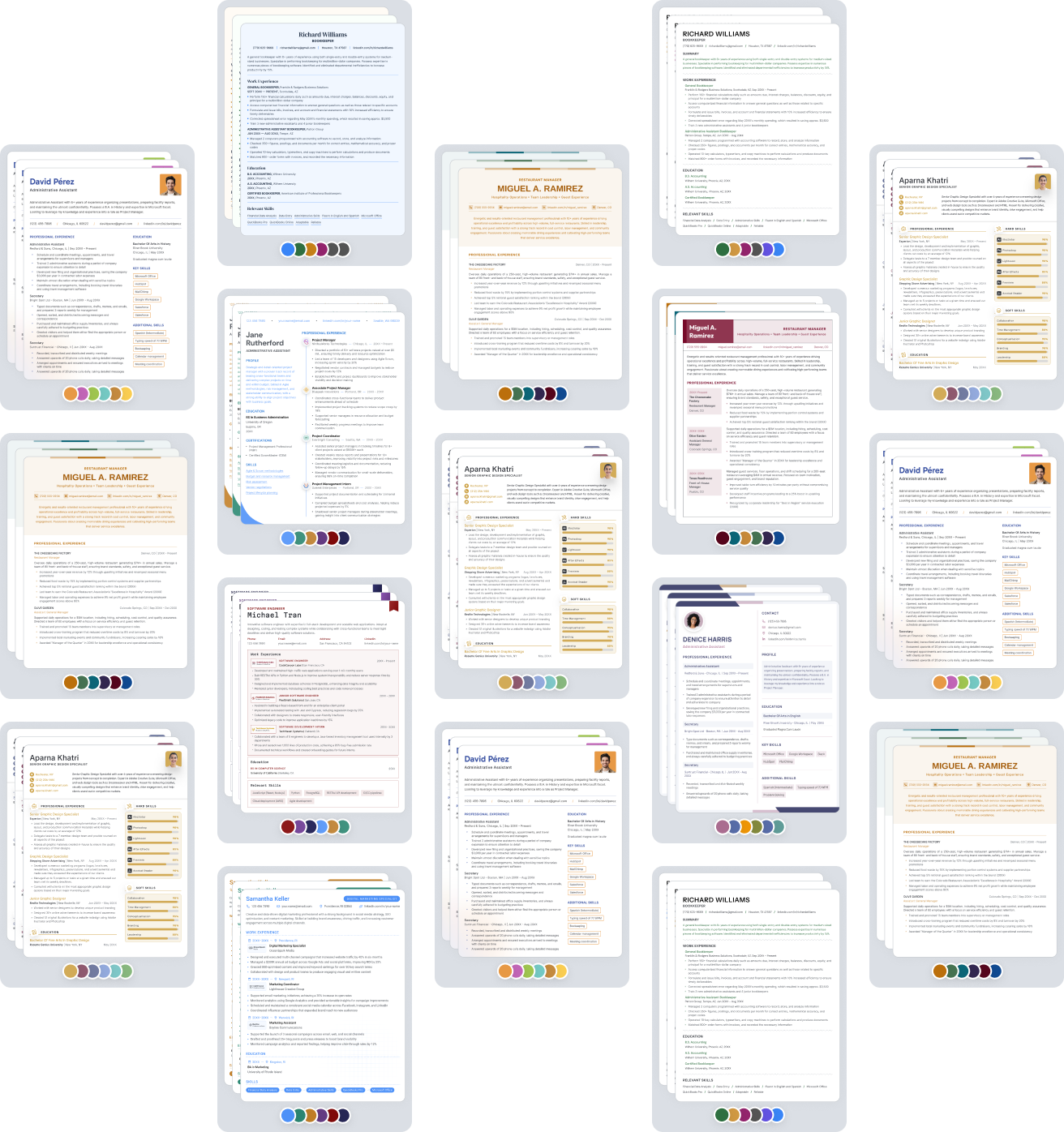 Esthetician Resume Examples Template For 2026 Template Thumbnails 