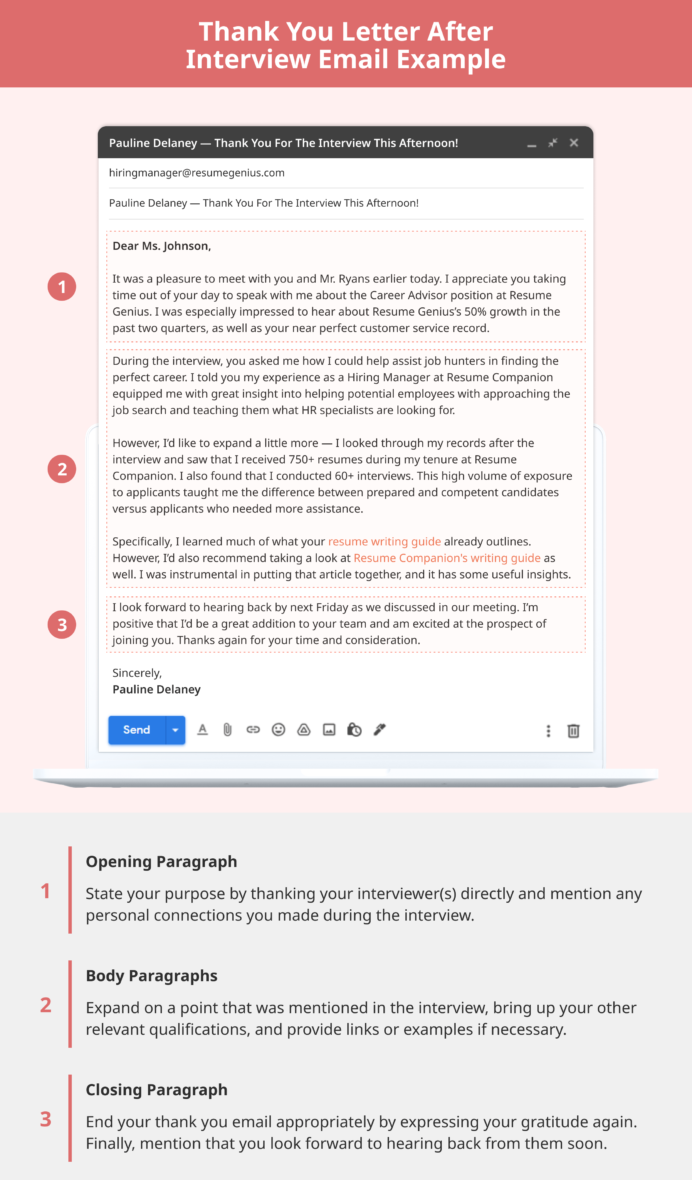 Thank You Letter After Interview (Email Examples & Templates)