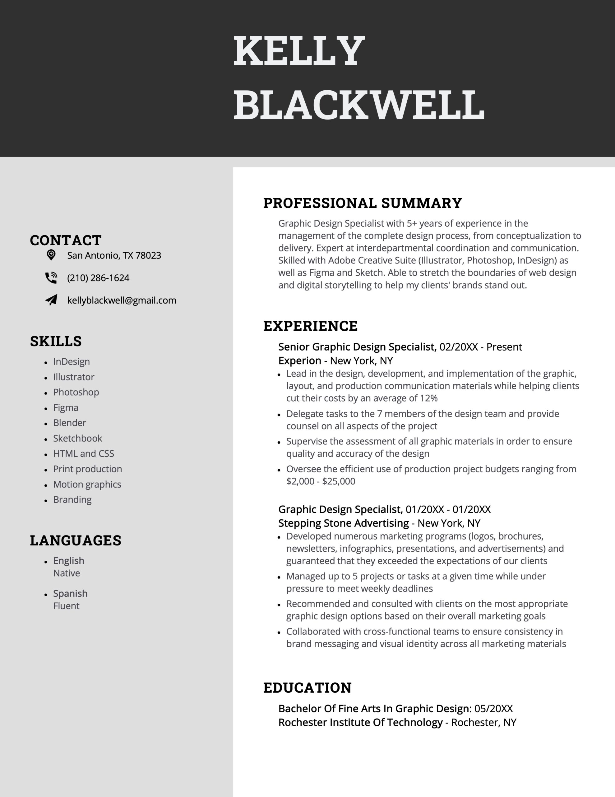 How to Make a Resume for Your First Job (With 2 Examples)