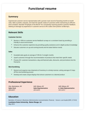 examples of great resumes 2022
